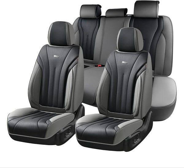 Universal Seat Covers โ Full Set โ Gray / Black