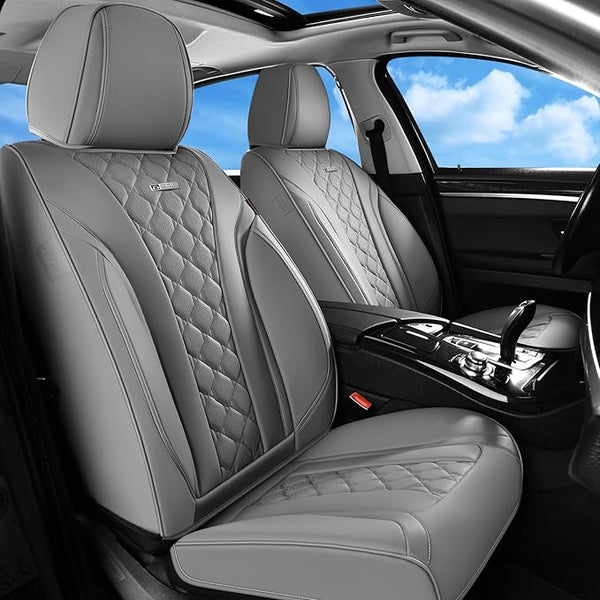 Universal Seat Covers โ Front Seat โ Gray