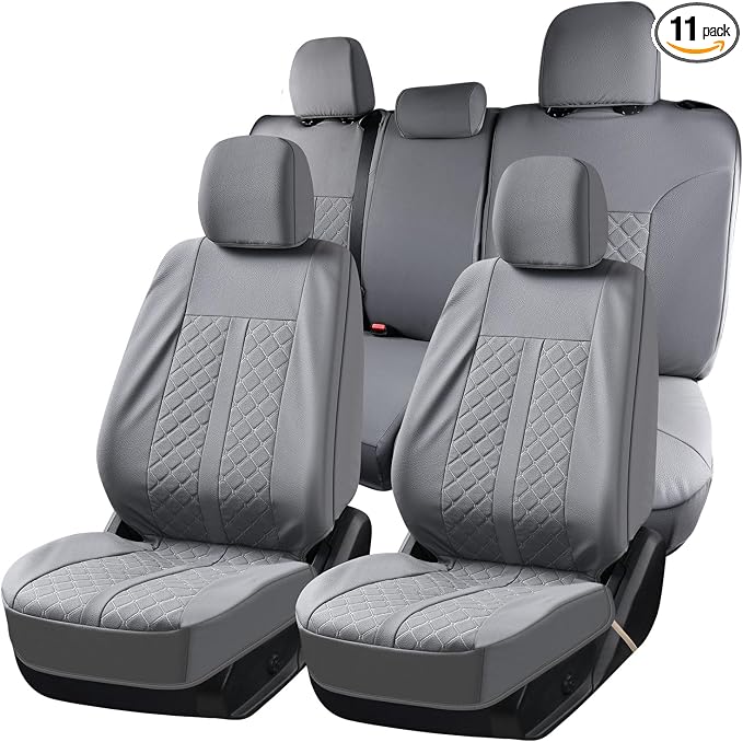 Seat Covers for Toyota Tacoma — Full Set — Gray