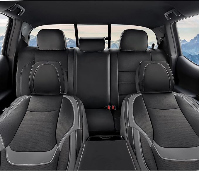 Seat Covers for Toyota Tacoma — Black / Gray