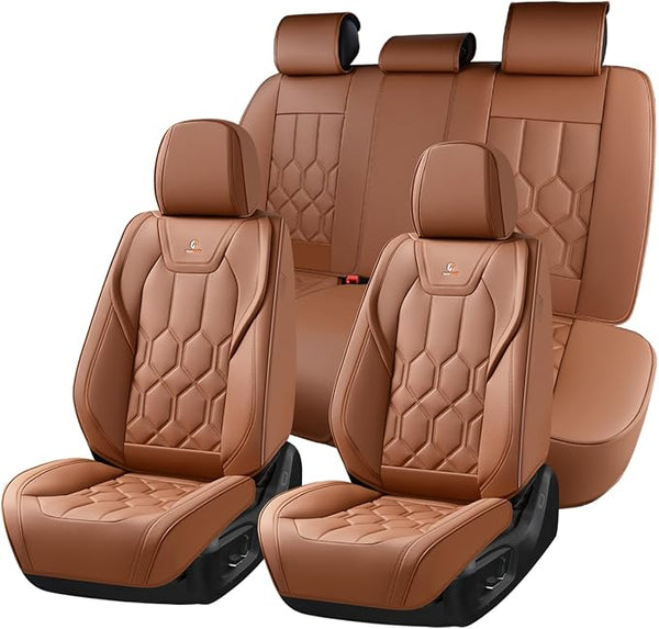 Universal Seat Covers โ Full Set โ Brown