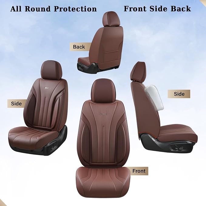 Universal Seat Covers — Front Seat — Coffee