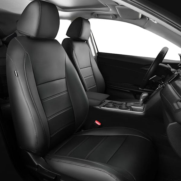 Faux Leather Seat Covers for Honda Civic โ Full Set โ Black