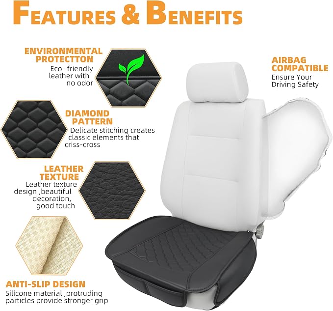 Universal Seat Covers — Black