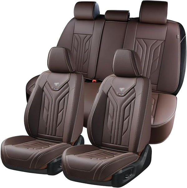Universal Seat Covers โ Full Set โ Coffee