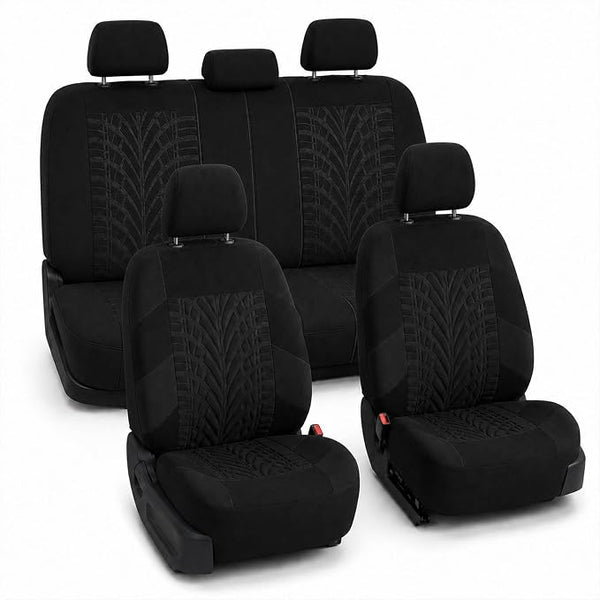 Universal Seat Covers โ Full Set โ Black