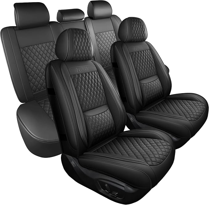 Universal Seat Covers — Full Set — Black