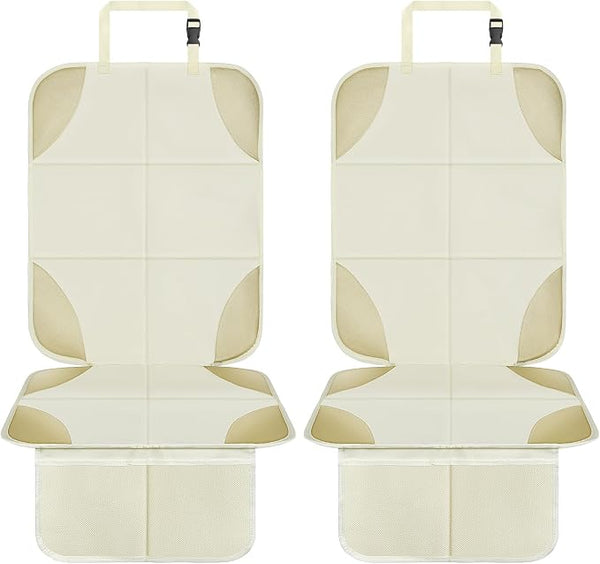 Child Car Seat Protector โ White