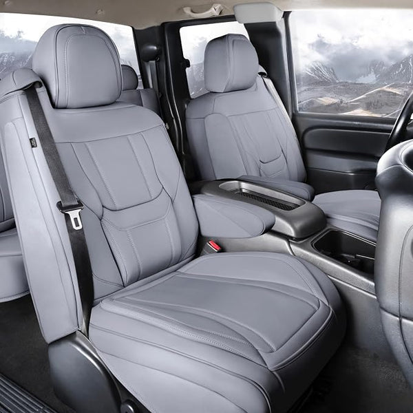 Seat Covers for GMC Sierra โ Front Seat โ Gray
