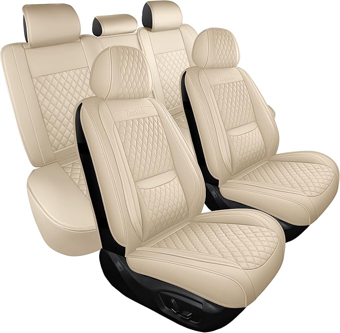 Universal Seat Covers — Full Set — Beige