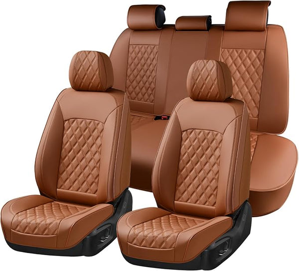 Universal Seat Covers โ Full Set โ Brown