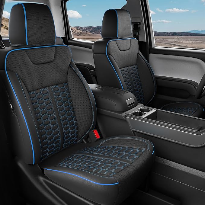 Faux Leather Seat Covers for Chevrolet Silverado / GMC Sierra