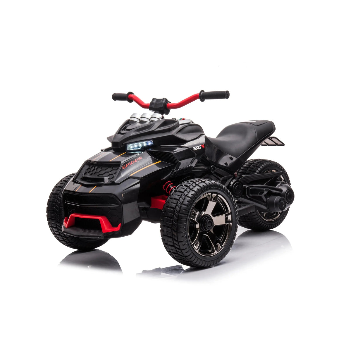 2026 24V Spider 2 Seater 3 Wheel Kids Motorcycle with Remote Control
