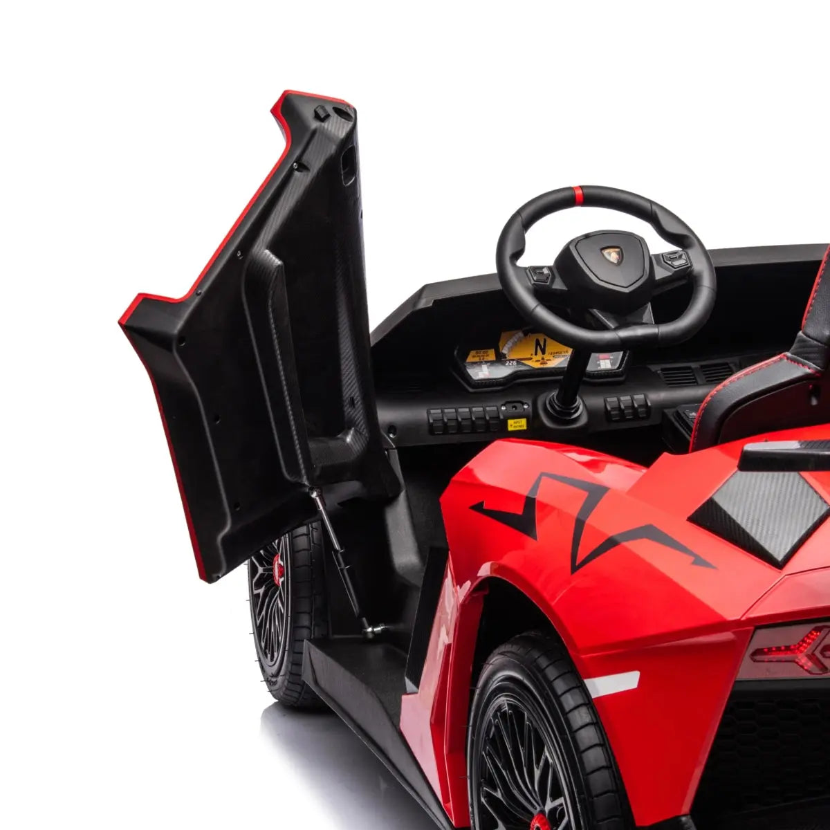 24V Lamborghini Aventador 2-Seater Ride-On Car