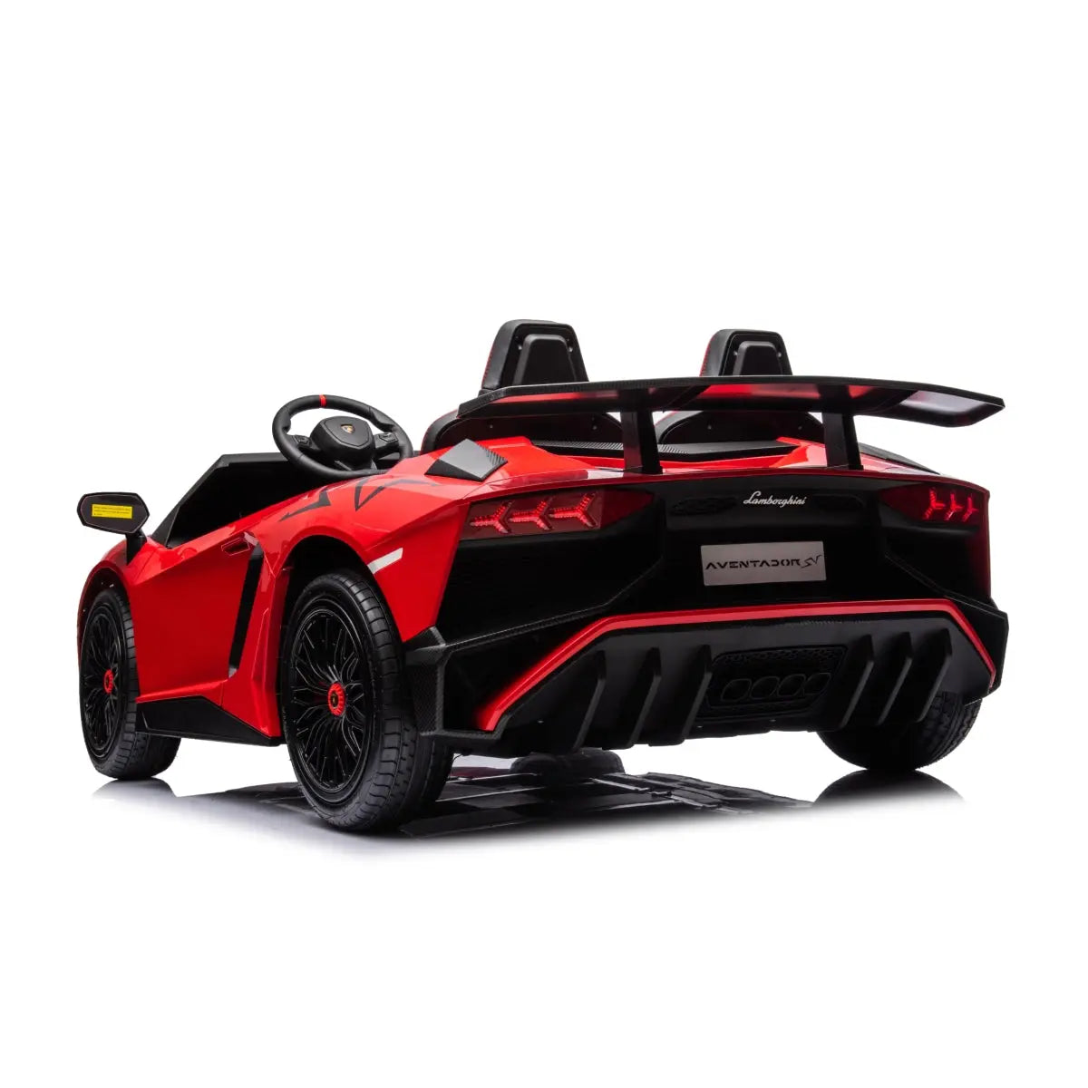 24V Lamborghini Aventador 2-Seater Ride-On Car