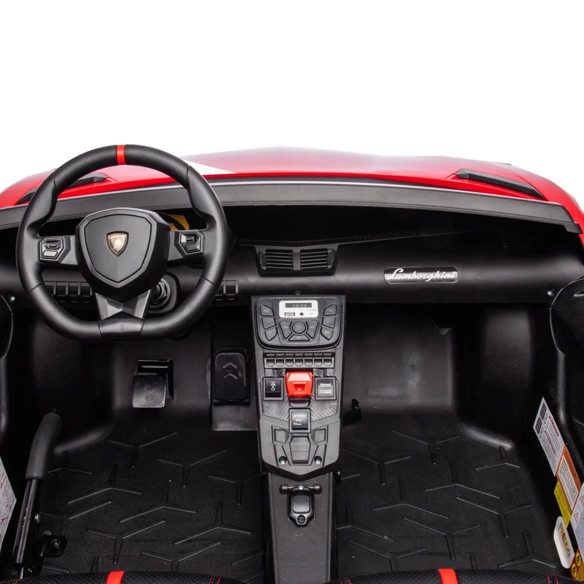 24V Lamborghini Aventador 2-Seater Ride-On Car