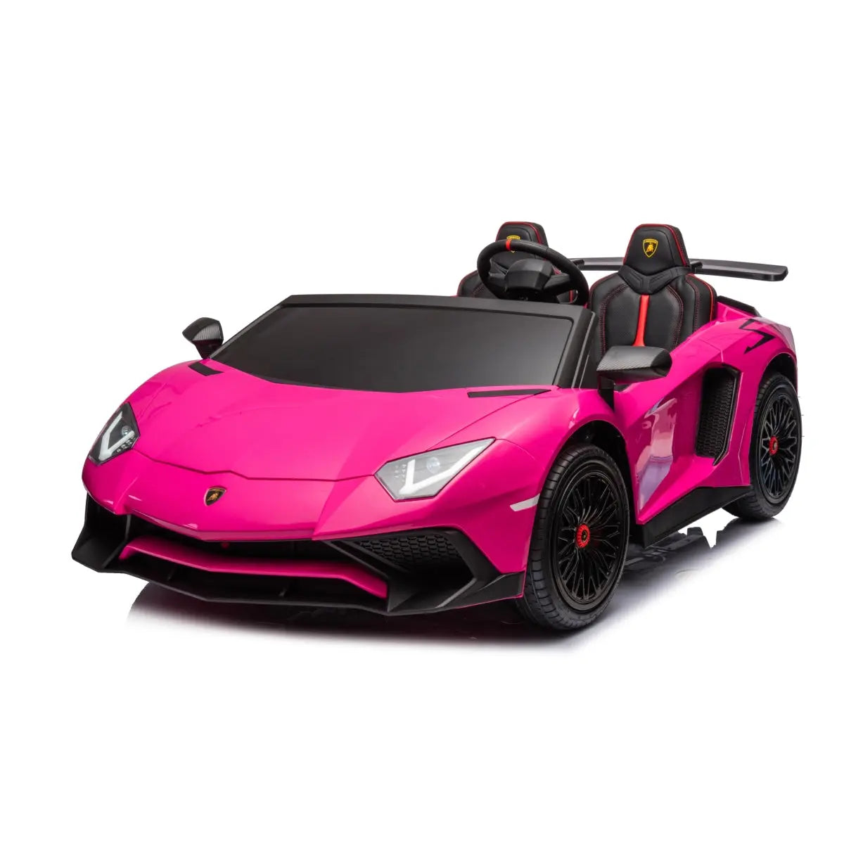 24V Lamborghini Aventador 2-Seater Ride-On Car