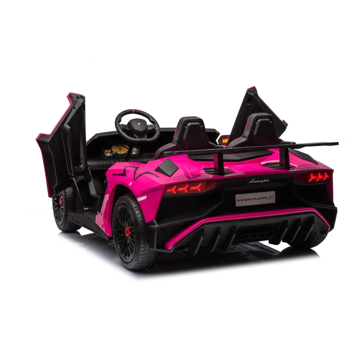 24V Lamborghini Aventador 2-Seater Ride-On Car