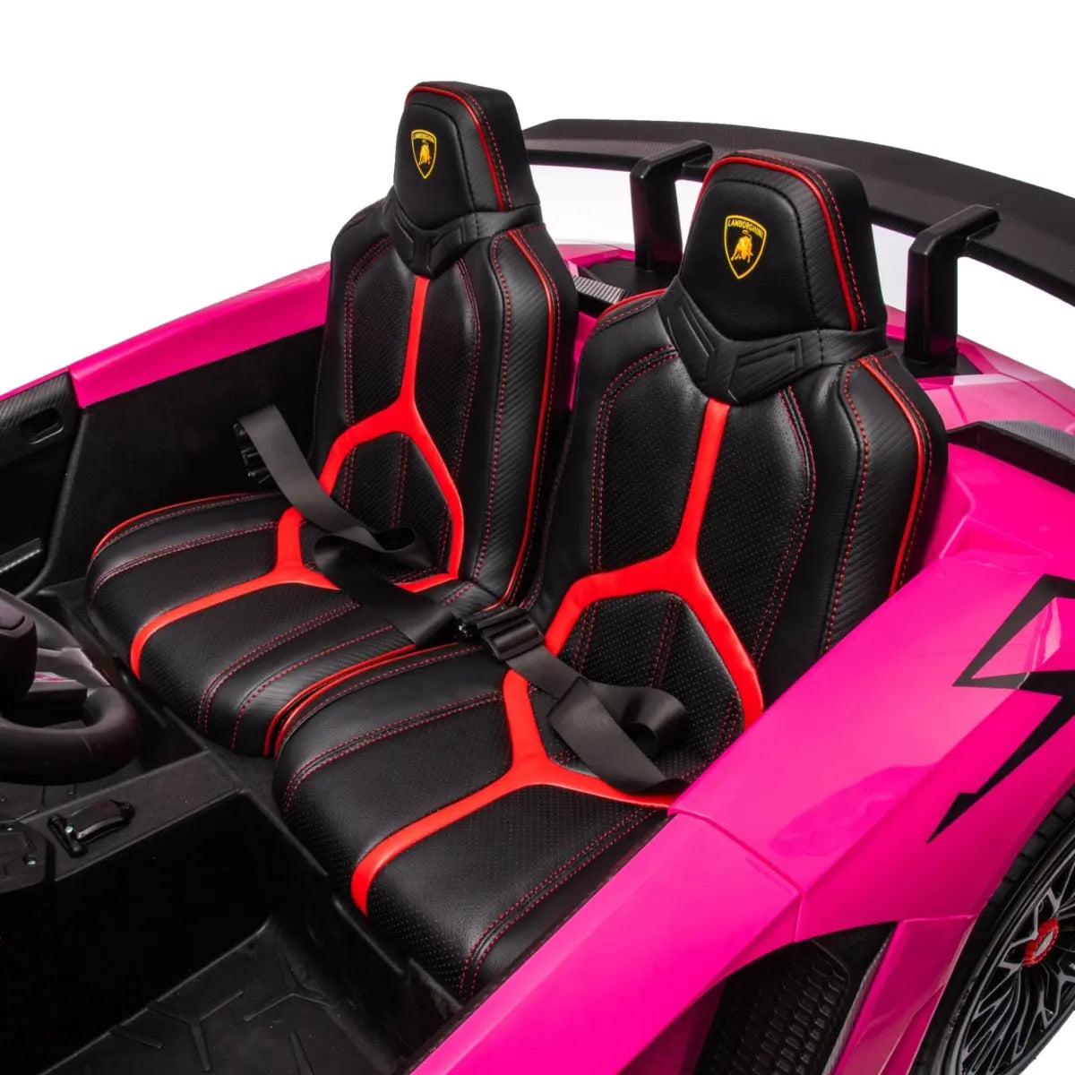24V Lamborghini Aventador 2-Seater Ride-On Car