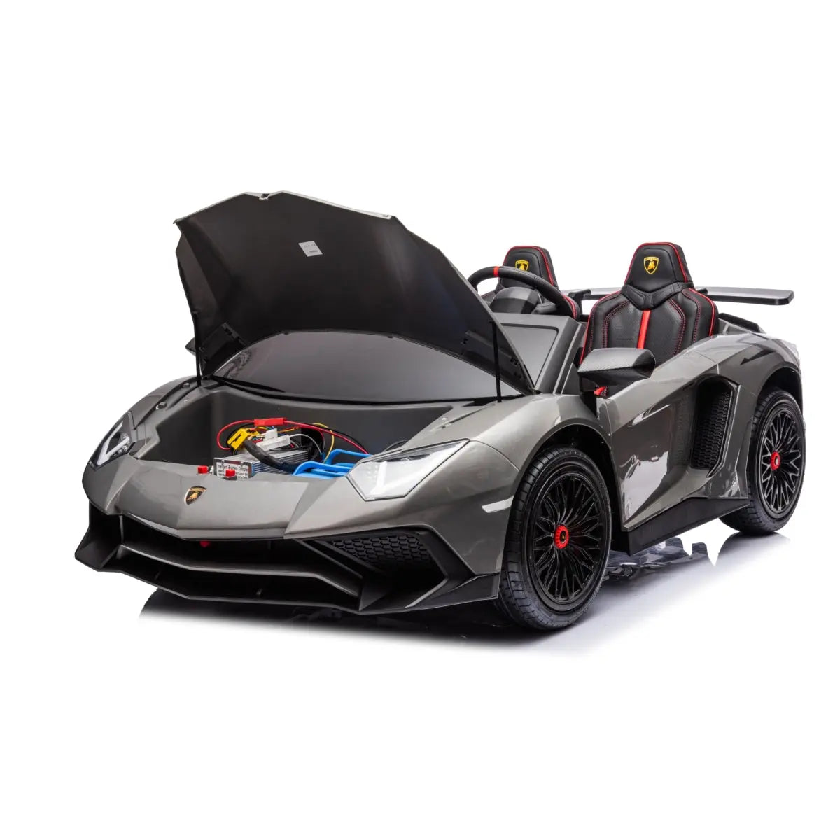 24V Lamborghini Aventador 2-Seater Ride-On Car