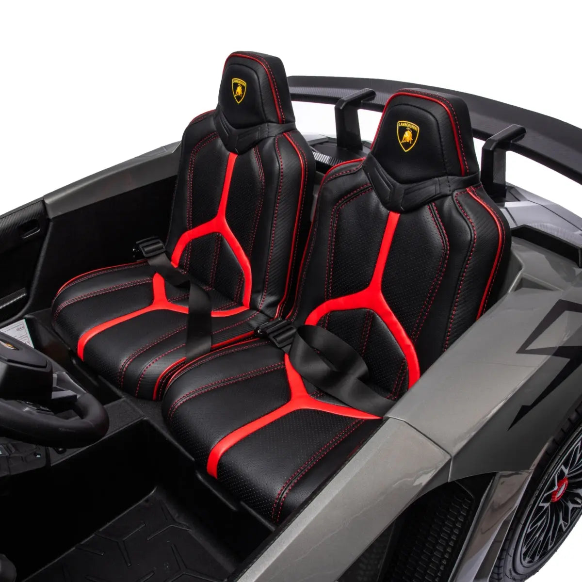24V Lamborghini Aventador 2-Seater Ride-On Car