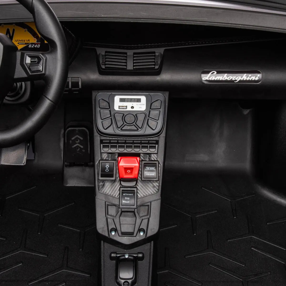 24V Lamborghini Aventador 2-Seater Ride-On Car