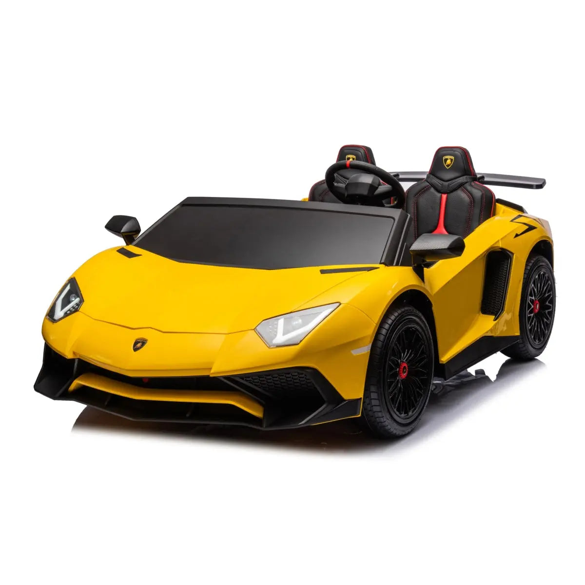 24V Lamborghini Aventador 2-Seater Ride-On Car
