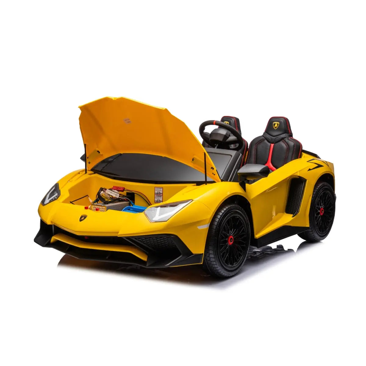 24V Lamborghini Aventador 2-Seater Ride-On Car