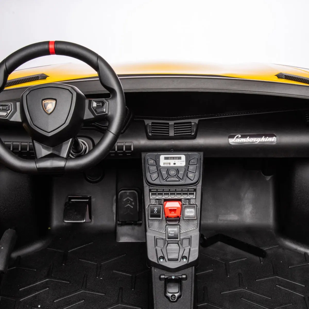 24V Lamborghini Aventador 2-Seater Ride-On Car