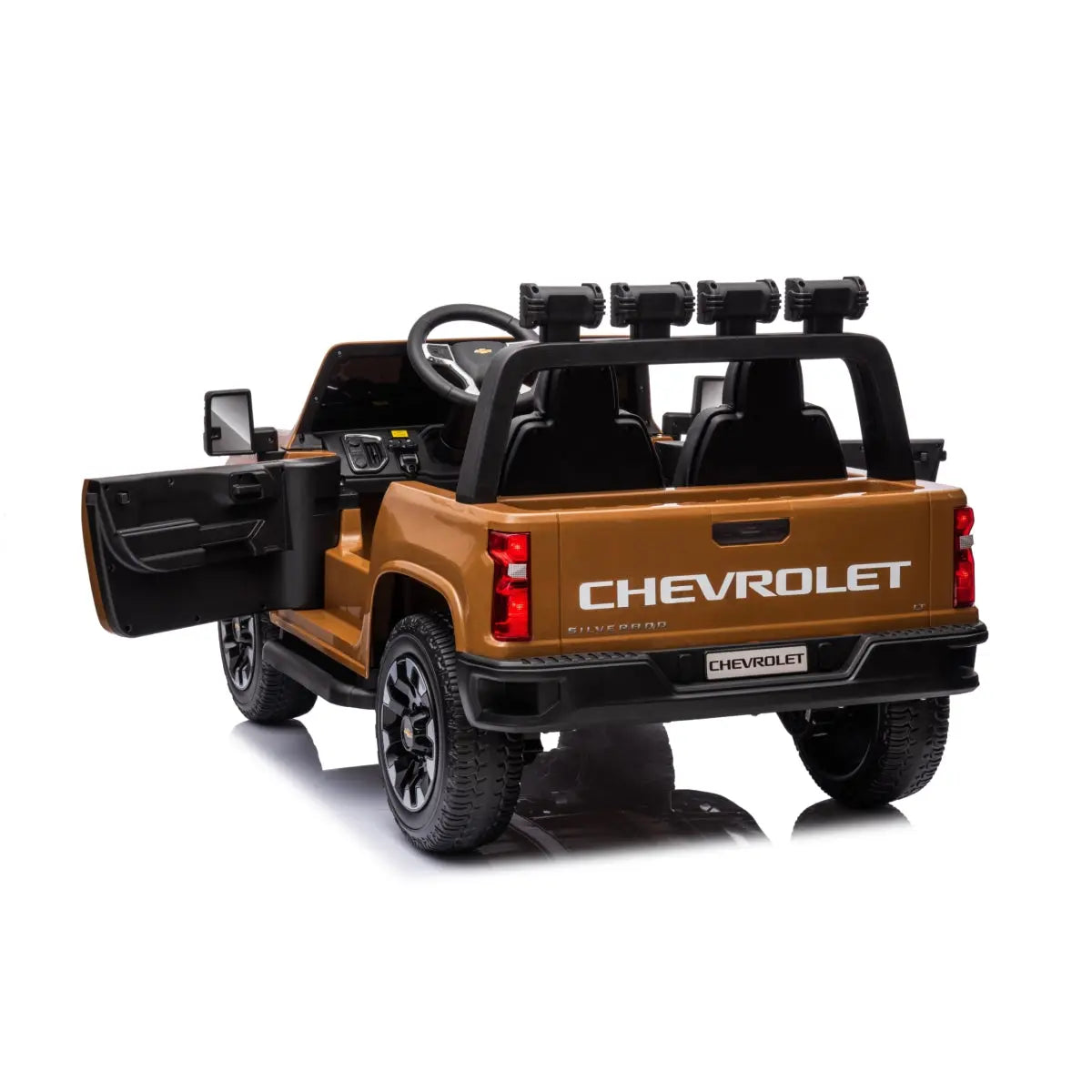 2026 Chevrolet Silverado 24V 4X$ 2 Seater DELUXE Kids Ride On Car with Remote Control