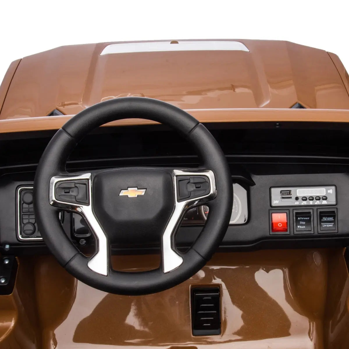 2026 Chevrolet Silverado 24V 4X$ 2 Seater DELUXE Kids Ride On Car with Remote Control
