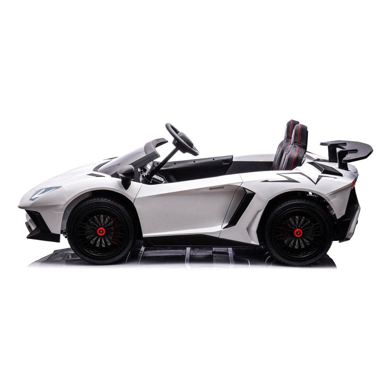 24V Lamborghini Aventador 2-Seater Ride-On Car
