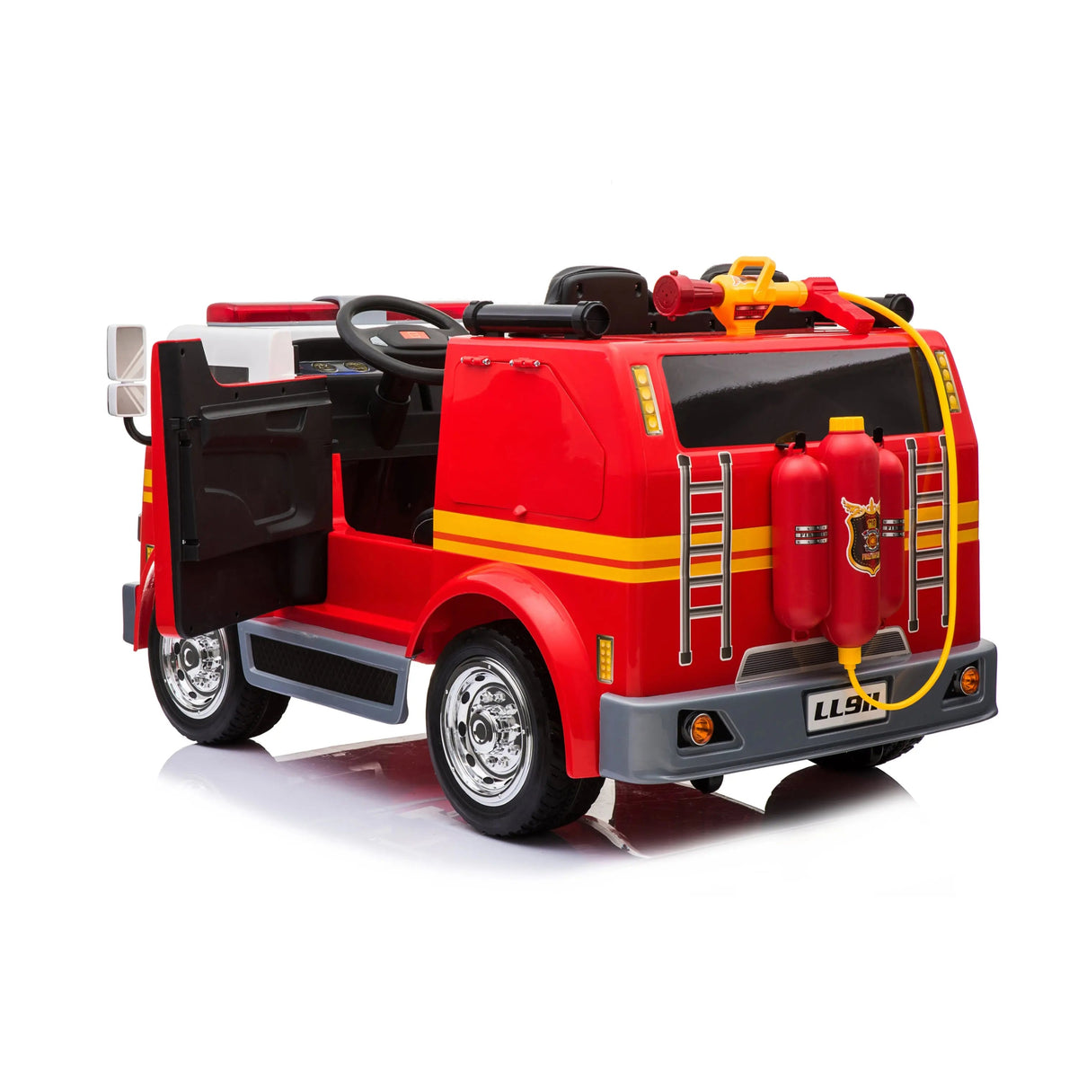 24V Fire Truck 2-Seater Ride-On for Kids