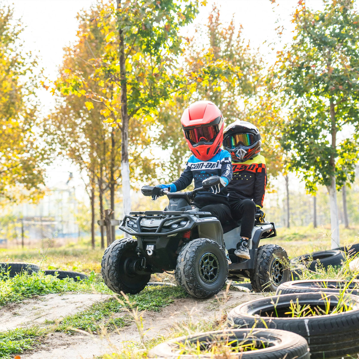 2026 Can Am Outlander 24V 4X4 2 Seater Kids Ride On ATV