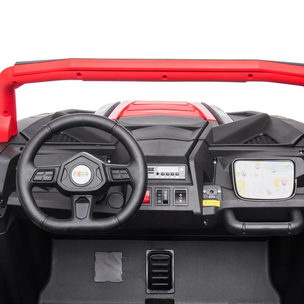 24V 4x4 Dune Buggy Buccaneer XXL 2 Seater Kids Ride On Car with Brushless Motor and Air Filled Tires