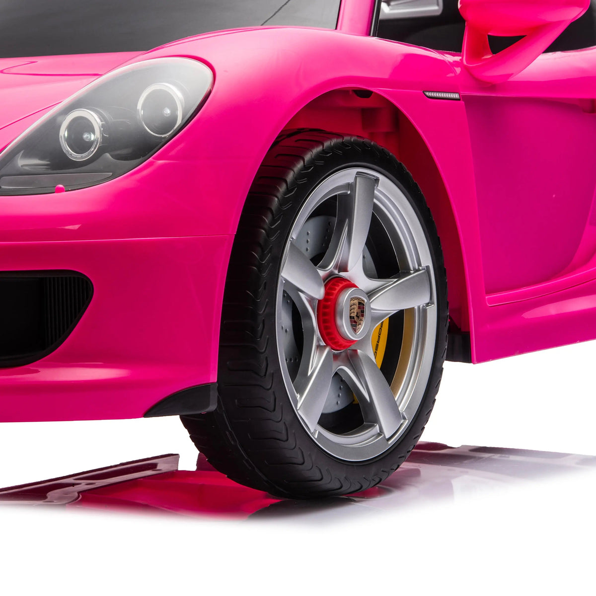 2026 12V Porsche Carrera GT Kids Ride On Car with Remote Control