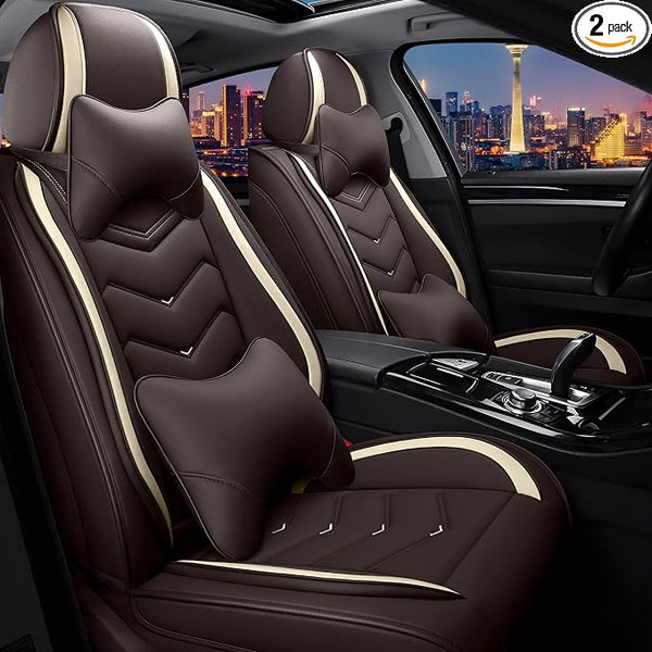 Seat Covers for Honda Civic โ Coffee