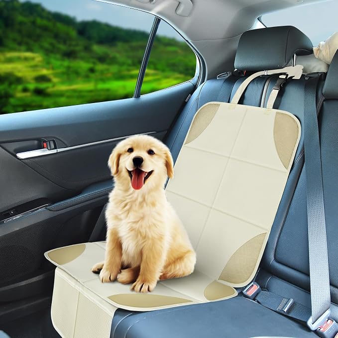 Child Car Seat Protector — White