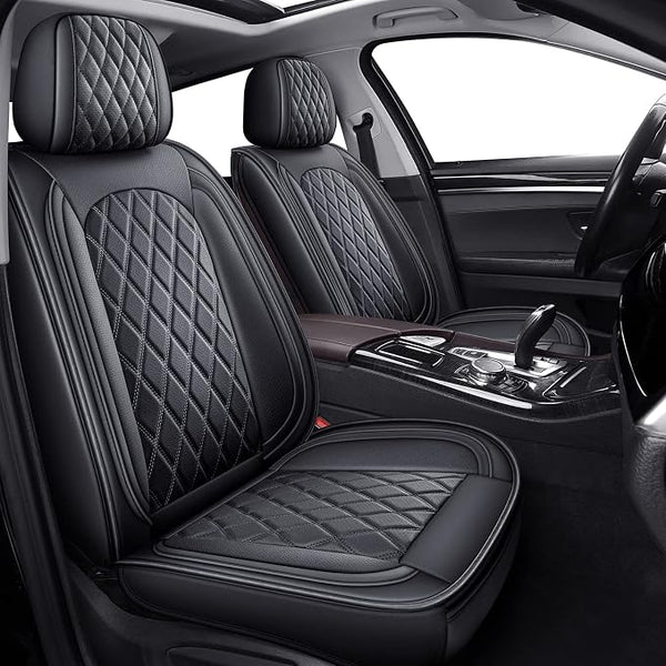 Car Seat Covers โ Front Seat โ Black
