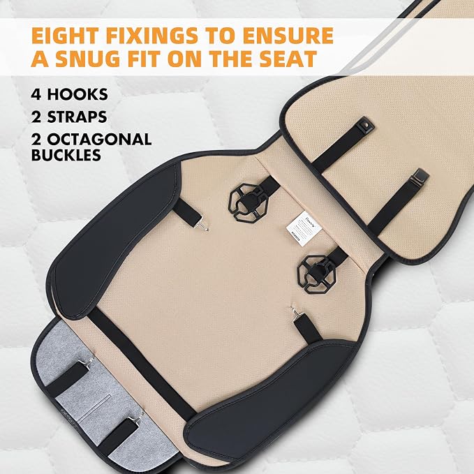 Universal Seat Covers — Front Seat — Black