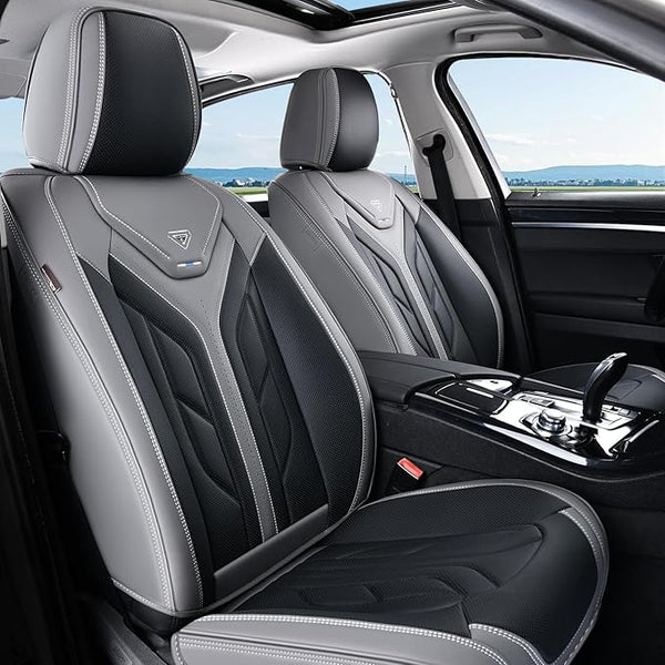 Universal Seat Covers โ Front Seat โ Gray / Black