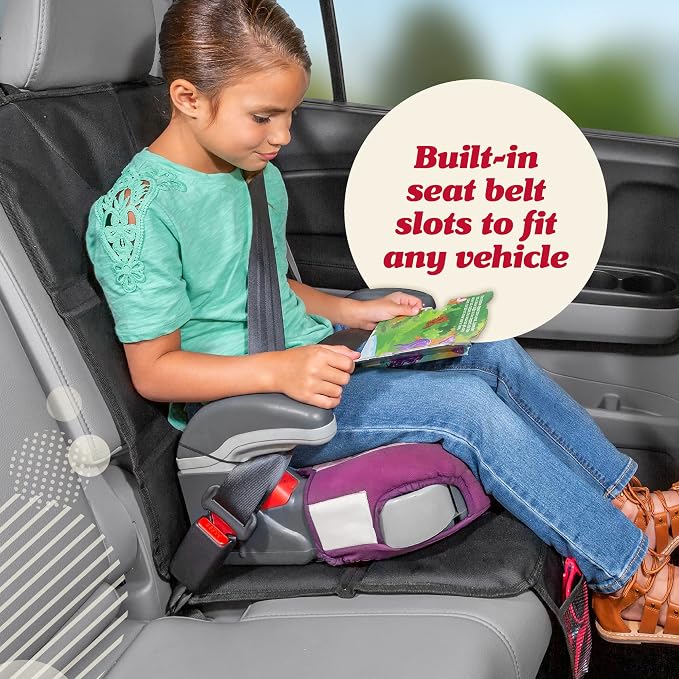 Child Car Seat Protector — Gray
