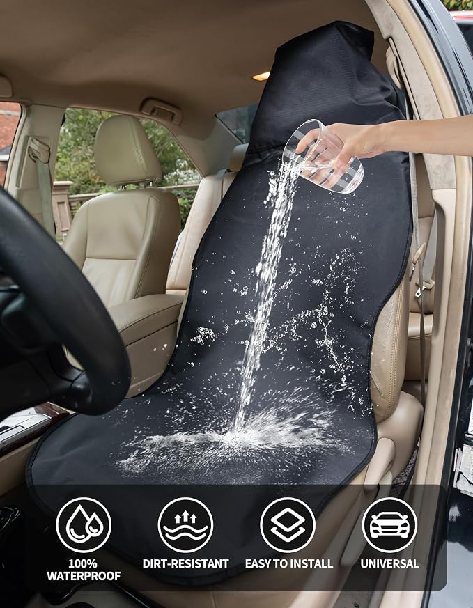 Car Seat Covers — Black / Navy
