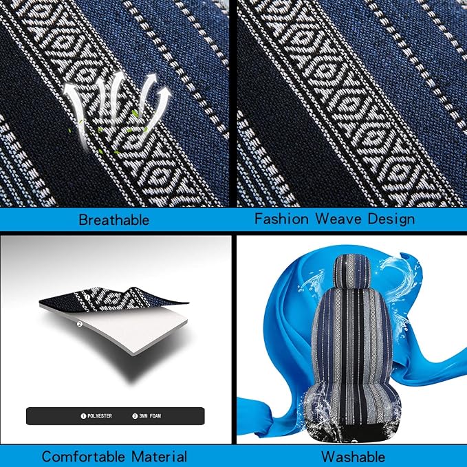 Universal Seat Covers — Front Seat