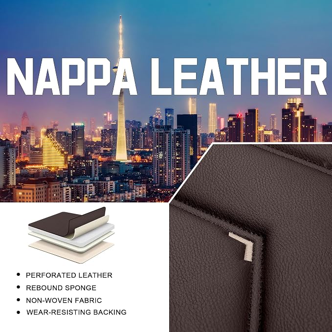 Seat Covers for Honda Civic — Full Set — Coffee