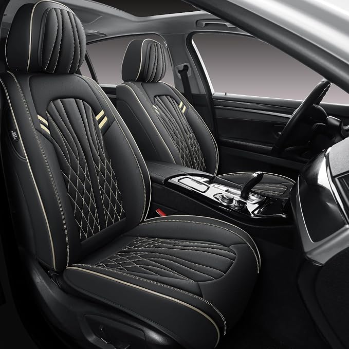 Universal Seat Covers — Full Set — Black