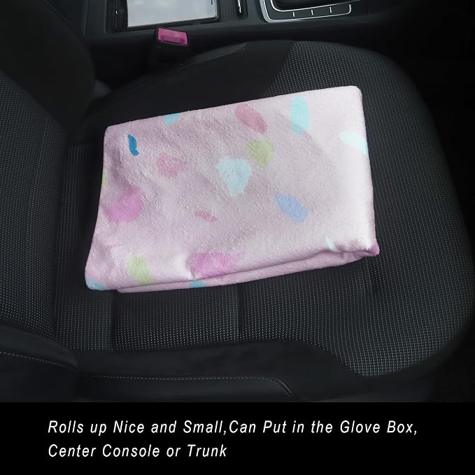 Car Seat Covers — Front Seat — Pink