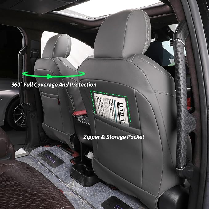 Seat Covers for Toyota Sienna — Full Set — Gray