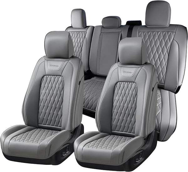 Seat Covers for Multiple Vehicles โ Full Set โ Gray