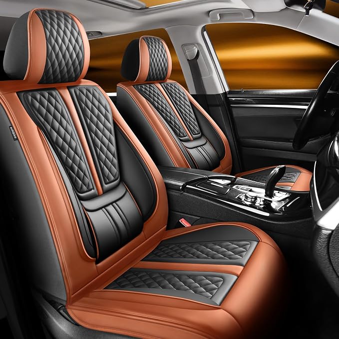 Seat Covers for Nissan Maxima — Front Seat — Brown